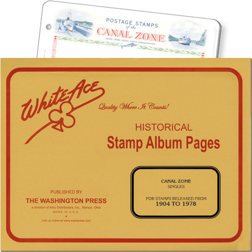White Ace Album Pages - Canal Zone, 1904-1978 MAIN
