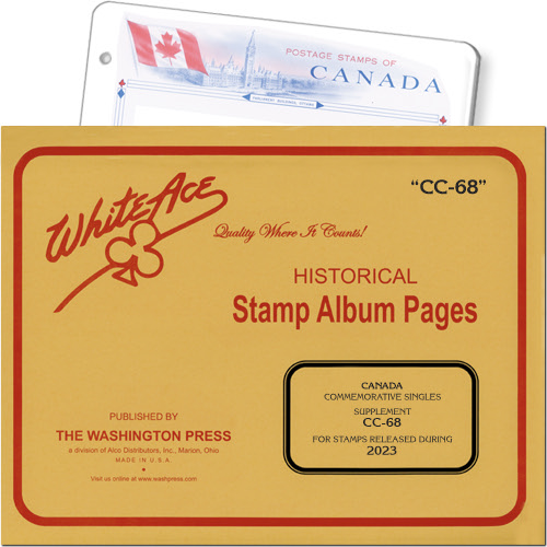 White Ace Supplement - Canada Commemoratives, 'CC68', 2023 MAIN