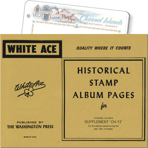 White Ace Supplement - Channel Islands, 'CH13', 1984 MAIN