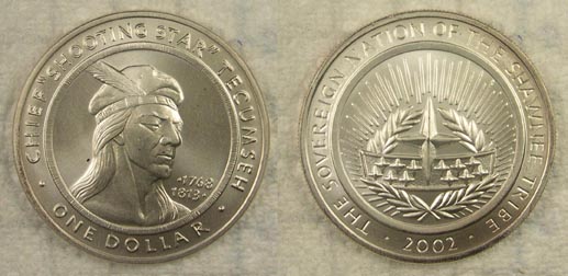 Chief 'Shooting Star' Tecumseh' Art Bar. MAIN