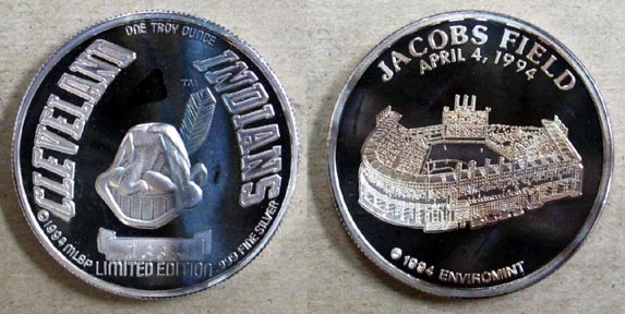 Cleveland Indians - Jacob's Field' Art Bar. MAIN