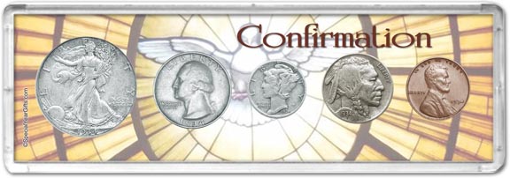 1934 Confirmation Coin Gift Set LARGE