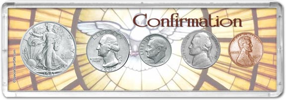 1947 Confirmation Coin Gift Set LARGE