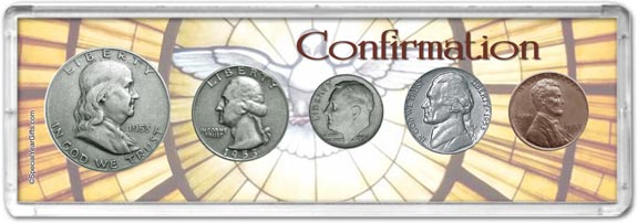 1953 Confirmation Coin Gift Set LARGE