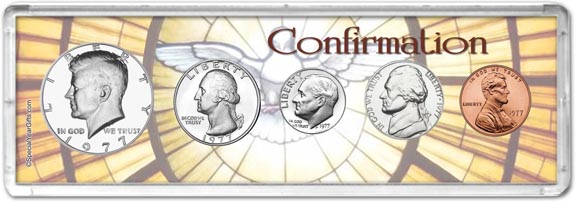 1977 Confirmation Coin Gift Set MAIN