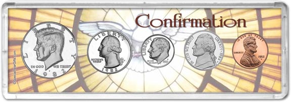 1982 Confirmation Coin Gift Set MAIN
