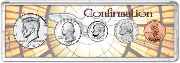 1991 Confirmation Coin Gift Set MAIN
