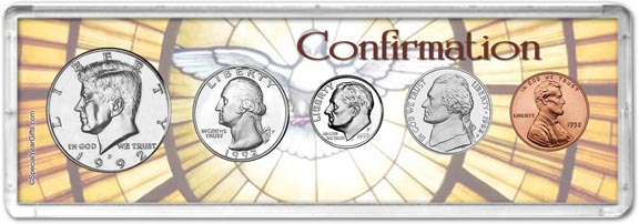 1992 Confirmation Coin Gift Set MAIN