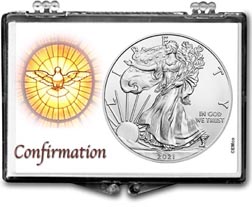 2021 Confirmation American Silver Eagle Gift Display THUMBNAIL