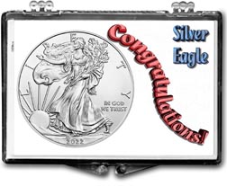 Congratulations! American Silver Eagle Gift Display THUMBNAIL