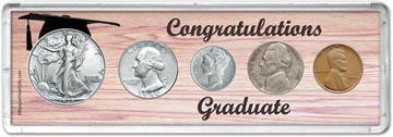1940 Congratulations Graduate Coin Gift Set THUMBNAIL