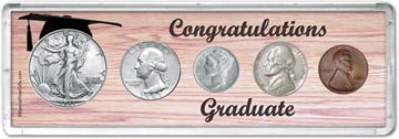 1941 Congratulations Graduate Coin Gift Set THUMBNAIL