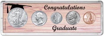 1944 Congratulations Graduate Coin Gift Set THUMBNAIL
