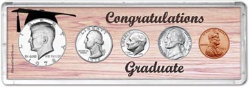 1978 Congratulations Graduate Coin Gift Set THUMBNAIL