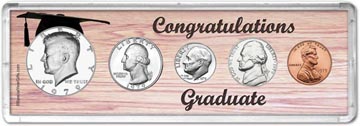1979 Congratulations Graduate Coin Gift Set THUMBNAIL