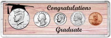 1995 Congratulations Graduate Coin Gift Set THUMBNAIL