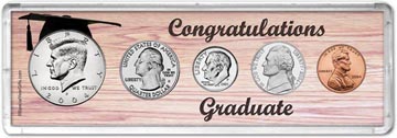 2004 Congratulations Graduate Coin Gift Set THUMBNAIL