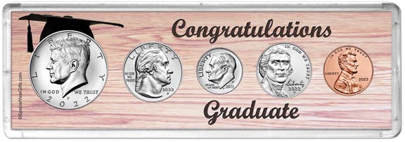 2022 Congratulations Graduate Coin Gift Set LARGE