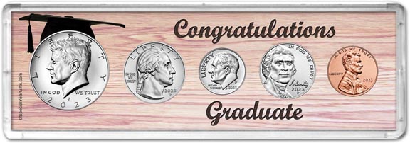 Congratulations Graduate Coin Gift Set LARGE
