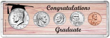 Congratulations Graduate Coin Gift Set for the year 2023 THUMBNAIL