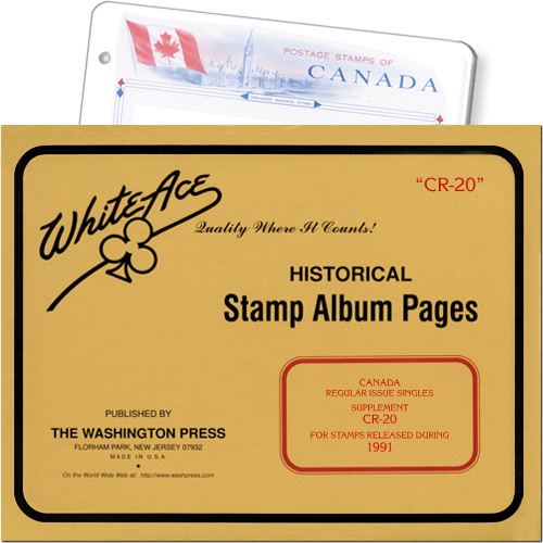 White Ace Supplement - Canada Regular Issues, 'CR20', 1991 MAIN