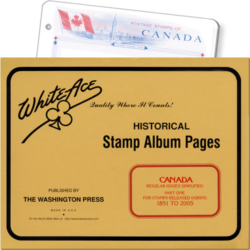 White Ace Album Pages - Canada Regular Issues Simplified, Part 1, 1851-2005 MAIN