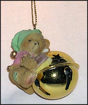 Elf Jingle Bell, Cherished Teddies Ornament #0000833 MAIN