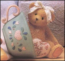 Margaret - A Cup Full Of Love, Cherished Teddies Figurine #103667 MAIN