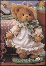 Hope - Our Love Is Ever-Blooming, Cherished Teddies Figurine #103764 MAIN