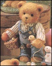 Donald - Friends Are Egg-Ceptional Blessings, Cherished Teddies Figurine #103799 MAIN