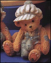 Kevin - Good Luck To You, Cherished Teddies Figurine #103896 MAIN