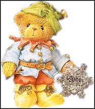 Ian - Like A Snowflake, You're One-Of-A-Kind, Cherished Teddies Figurine #104141 MAIN