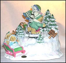 Skater's Waltz Action Musical, Cherished Teddies Musical #105592 MAIN