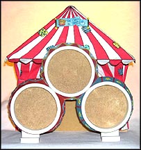 Circus Tent With Resin Rings, Cherished Teddies Display #107700 MAIN