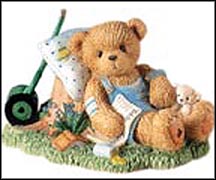 Dad, You're The Hardest Workin' Man I Know, Cherished Teddies Figurine #110258 MAIN