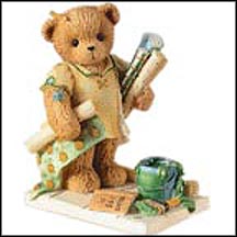 Laurel - You've Decorated My World With Love, Cherished Teddies Figurine #111304 MAIN