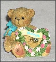 Sparkling Hearts - March, Cherished Teddies Figurine #111884 MAIN