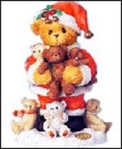 Stewart - The Holidays Always Bring Hearts Closer Together, Cherished Teddies Figurine #112389 MAIN