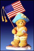 Adam - Loyal Soldiers, We Stand Tall, Cherished Teddies Figurine #112396 MAIN