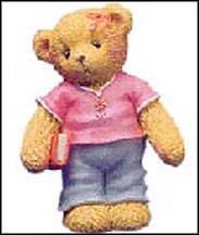 Older Daughter - A Big Sister Is Always There To Help, Cherished Teddies Figurine #112457 MAIN