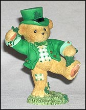 Pat - Friendship Is More Than Just Luck, Cherished Teddies Figurine #116437 MAIN