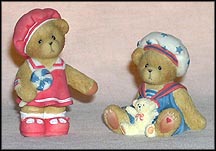 Paws For Patriotism, Cherished Teddies Figurine #118321 MAIN