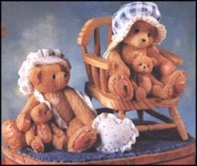 Priscilla & Greta - Our Hearts Belong To You - Lt. Ed., Cherished Teddies Figurine #128031 MAIN