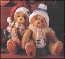 Jamie & Ashley - I'm All Wrapped Up In Your Love, Cherished Teddies Figurine #141224 MAIN