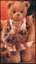 Barbara - Giving Thanks For Our Family, Cherished Teddies Figurine #141305 MAIN