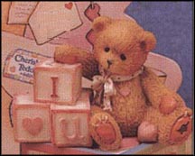 I Love You Letters Mini, Cherished Teddies Figurine #156515 MAIN