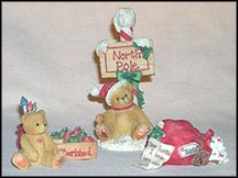 Santa's Workshop Accessories, Cherished Teddies Figurine #176079 MAIN