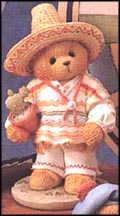 Carlos - Mexico  I Found An Amigo In You, Cherished Teddies Figurine #202339 MAIN