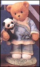 Lian - China  Our Friendship Spans Many Miles, Cherished Teddies Figurine #202347 MAIN