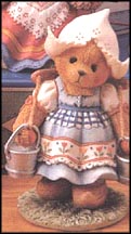 Katrien - Holland,  Tulips Blossom With Friendship, Cherished Teddies Figurine #202401 MAIN